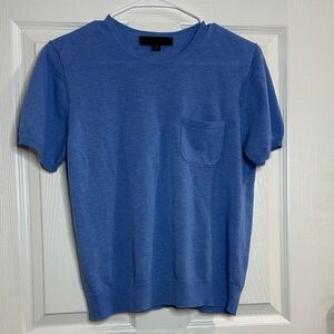 Zara Classic Blue Short Sleeve Tee